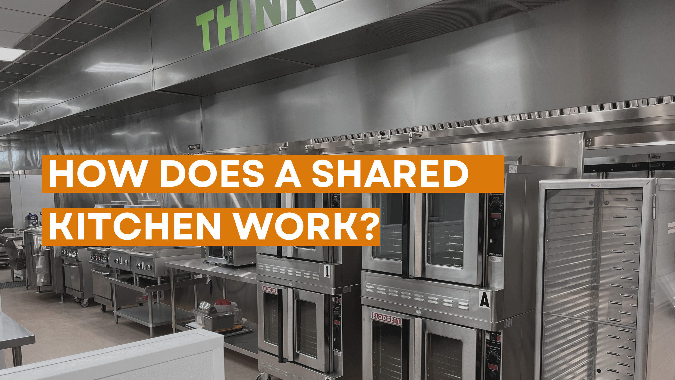 How does a shared kitchen work?